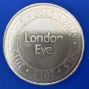海外のメダル イギリス ロンドンアイ
