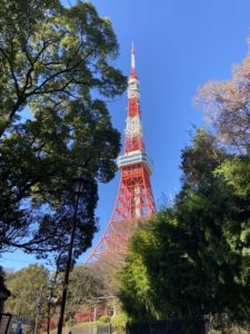 緊急事態宣言も解除されてほぼ通常通りの東京タワー